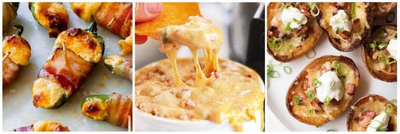 These 26 Cheesy Appetizers are so full of cheese, you'll giggle, you'll gawf, and you'll definitely feed that cheese addiction you've been sporting. No kidding, there's so much cheese here, it's ridiculous. #cheesyappetizers #appetizers #appetizerswithcheese #appetizersmadewithcheese