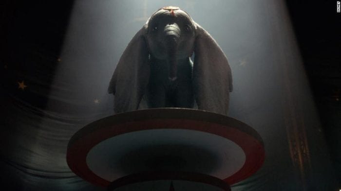 The classic story of Dumbo the circus elephant