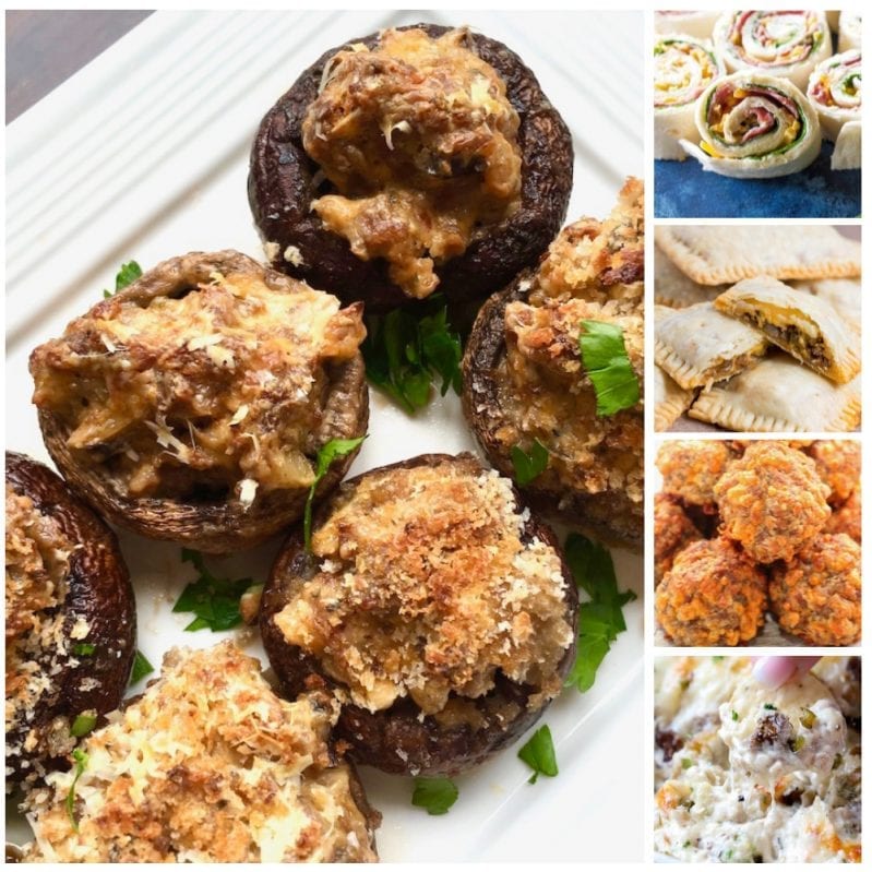 There's just so much meaty appetizer goodness that you'll never be lacking for a mouthful of meat in these 20 Meaty Appetizers! #meat #meatyappetizers #appetizers #meatappetizers