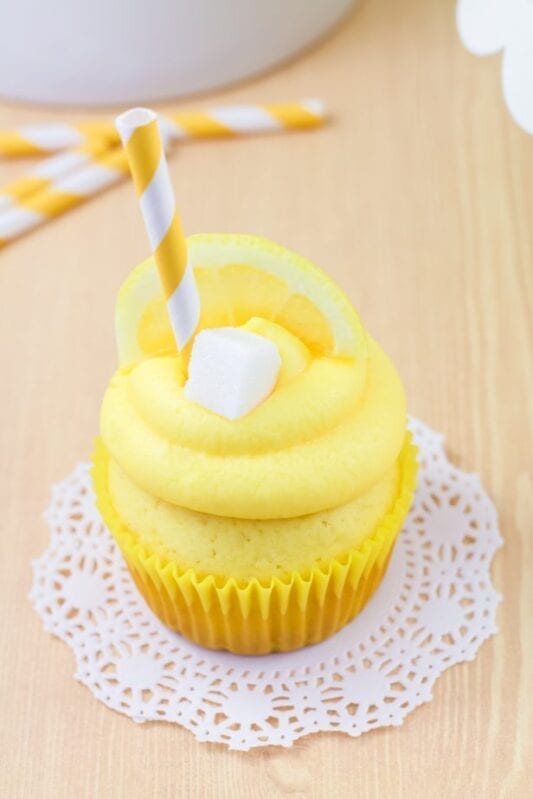 Sweet Little Lemonade Cupcakes