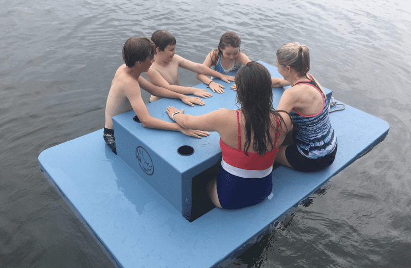 Sam’s Club Is Selling a Floating Picnic Table So You Can Really Enjoy Lunch On The Water