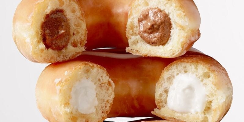 Krispy Kreme Is Giving Away Free Stuffed Glazed Donuts and I’m Kissing My Beach Bod Goodbye