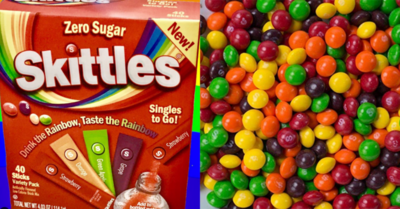 Skittles Singles Will Make Your Water Taste Like You’re Drinking A Rainbow
