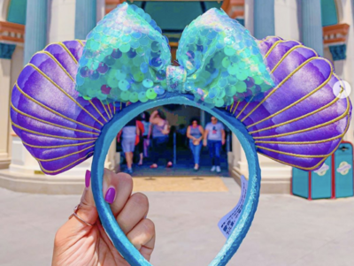 Disney Released Little Mermaid Minnie Ears and I Am Swimming In Joy