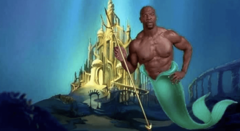Terry Crews Nominated Himself To Play King Triton In The Live-Action Little Mermaid