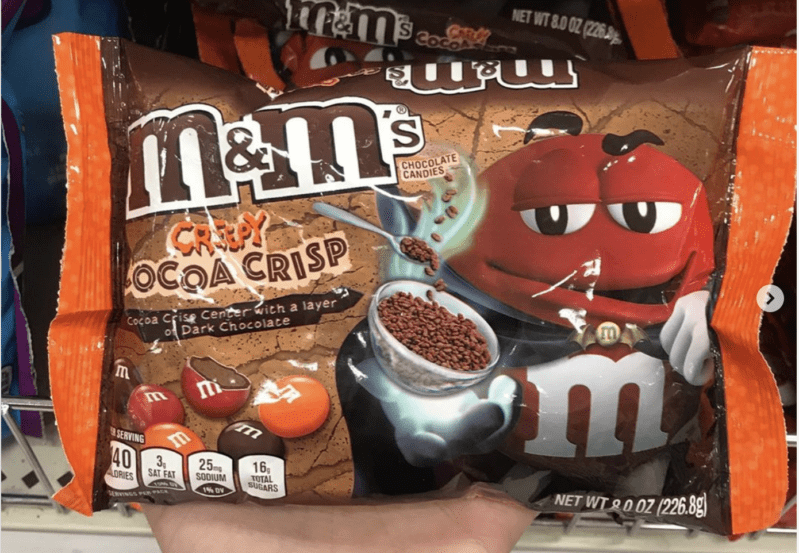 M&M’s Released New Creepy Cocoa Crisp Flavor for Halloween