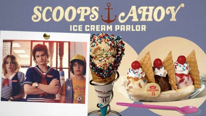 Netflix And Baskin Robbins Opened Real ‘Scoops Ahoy’ Locations From ‘Stranger Things 3’
