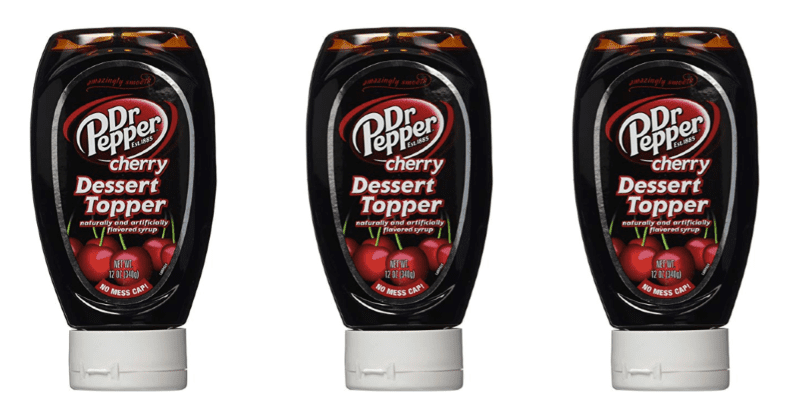 Amazon is Selling A Dr. Pepper Dessert Topper and I’m Dying In Excitement