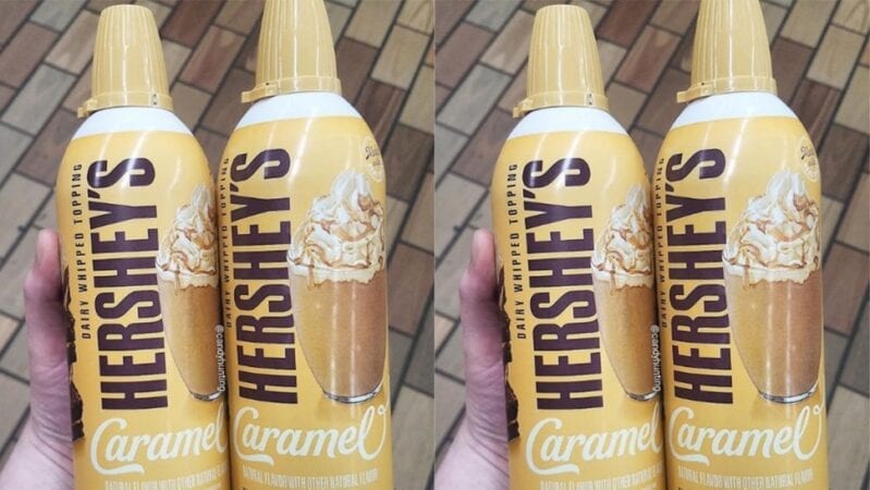 Hershey’s Caramel Whipped Cream Is The Only Dessert Topping You Need