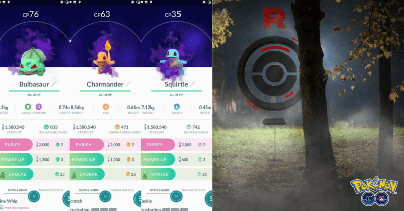 Team Rocket Invades Pokemon Go and Brings Shadow Pokemon With Them