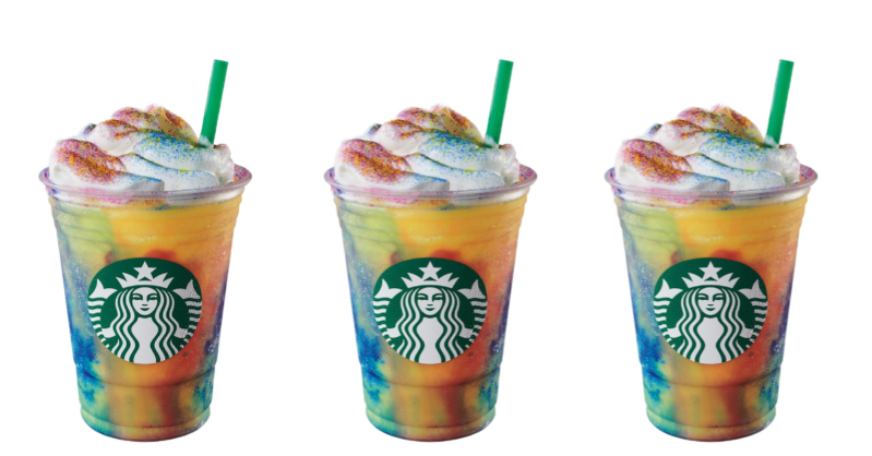 Starbucks Released a Tie-Dye Frappucinno and It’s Groovy Baby