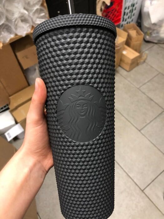 Starbucks Matte Black Studded Tumbler Soft Touch New Release 2021 Cup Limited 