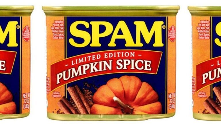Pumpkin Spice Spam Is Being Released