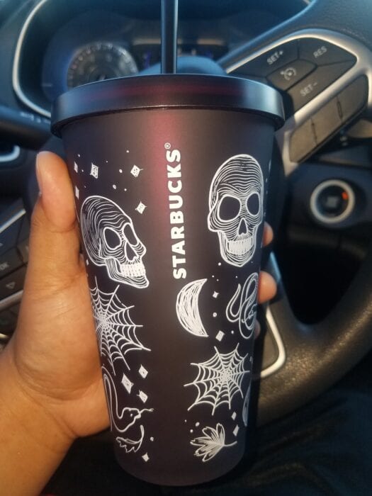 The new Halloween tumbler from Starbucks has all the best creepy Halloween vibes
