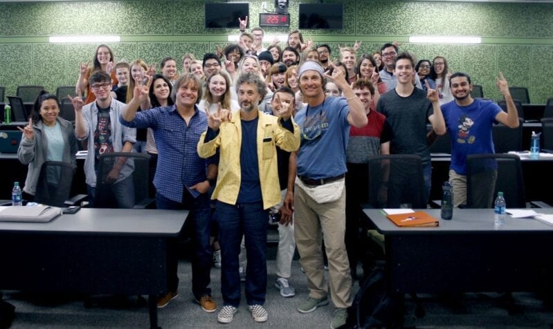 Matthew McConaughey Is Officially a Film Professor So It’s Time to Head Back to School