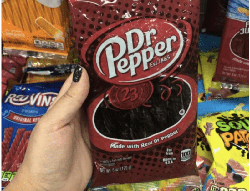 Dollar Tree Is Selling Dr. Pepper Licorice