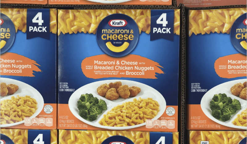 Sam’s Club Is Selling Kraft Mac & Cheese Meals So Your Kids Can Have A Balanced Meal