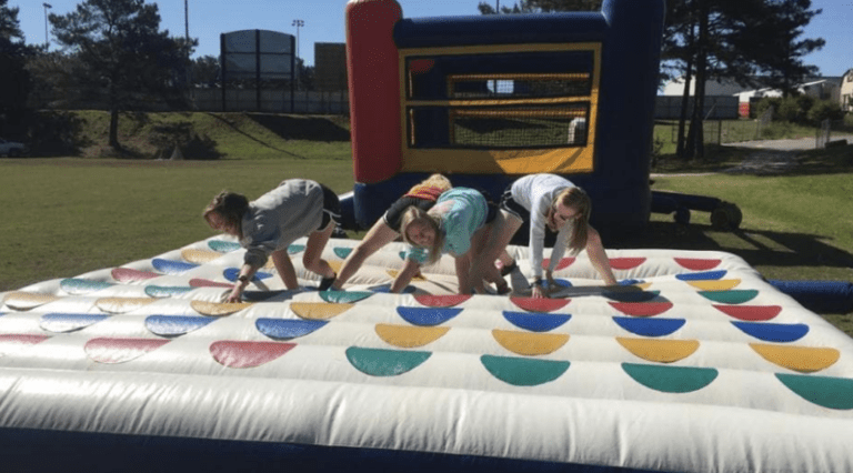 This Giant Inflatable Twister Game Will Provide Hours of Fun