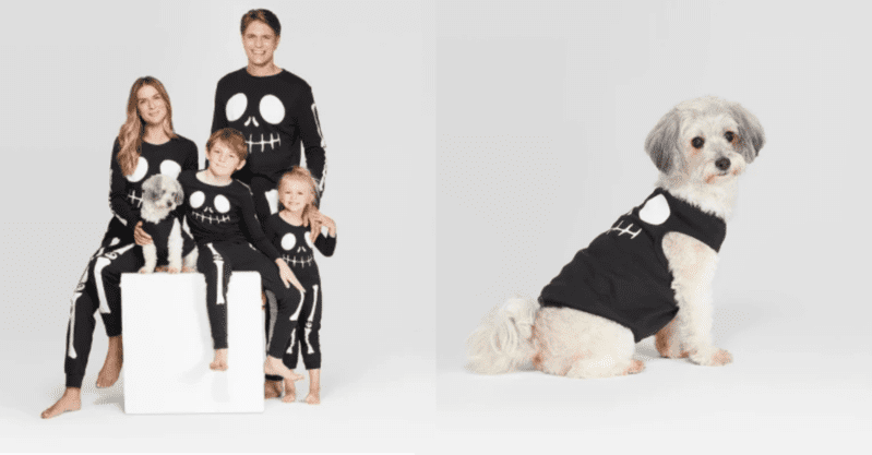 Your Whole Family Can Get Matching Halloween Pajamas at Target – Even the Dog