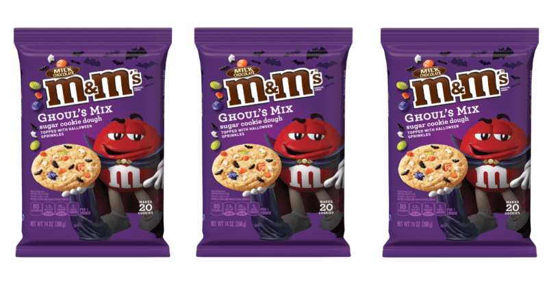 M&M’S Is Releasing Ghoul’s Mix Sugar Cookie Dough and I’m Busting Out The Halloween Plates