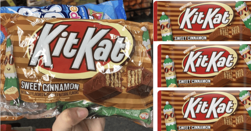 Sweet Cinnamon Kit Kats Are Here For The Holidays and My Life Is Complete