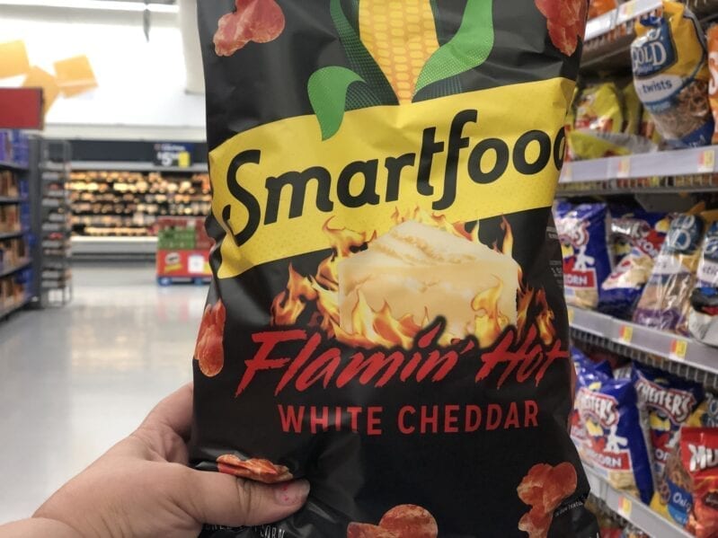 Flamin’ Hot White Cheddar Popcorn Is Here And I Won’t Eat Plain Popcorn Again!