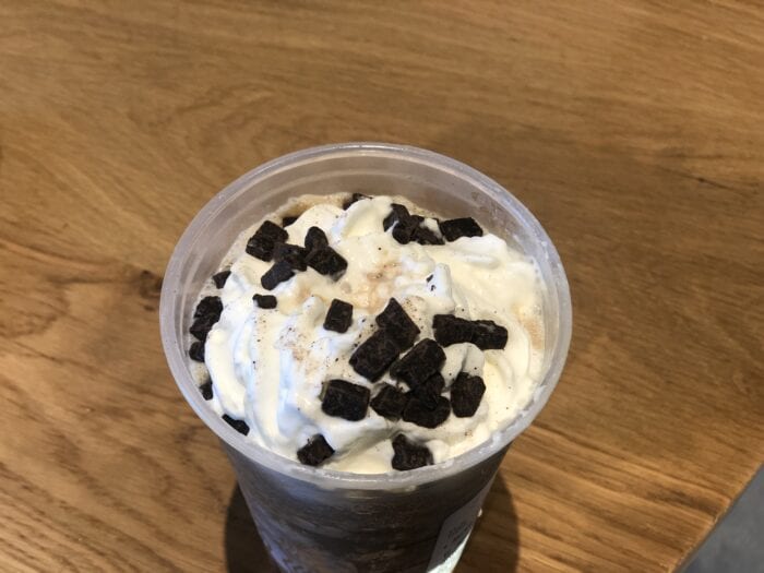 Jack Skellington Frappuccino At Starbucks