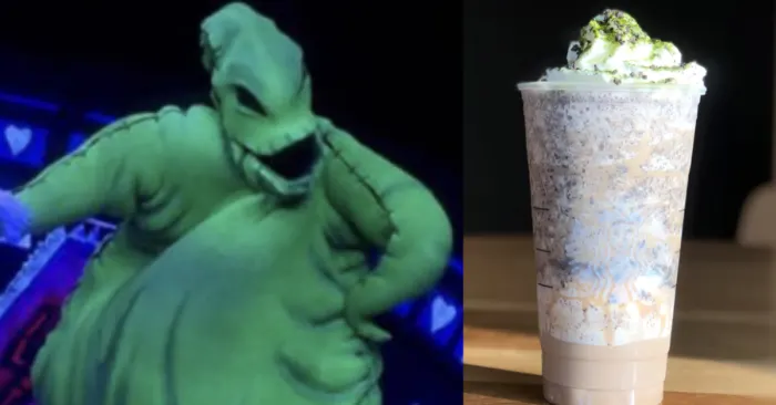 Oogie Boogie Inspired Starbucks Cup Nightmare Before 