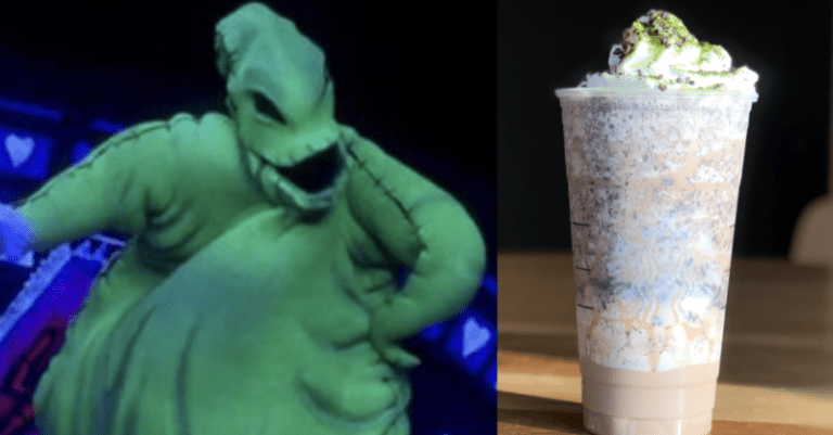 You Can Get An (Inspired) Oogie Boogie Frappuccino At Starbucks
