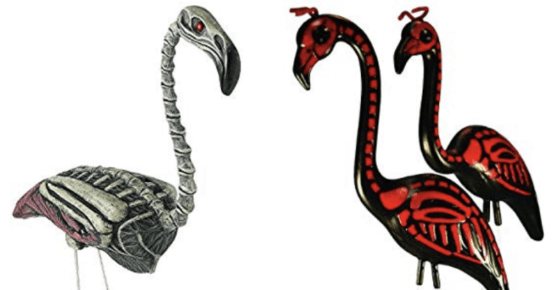 Zombie Flamingos Are Here To Flock Your Way to Halloween