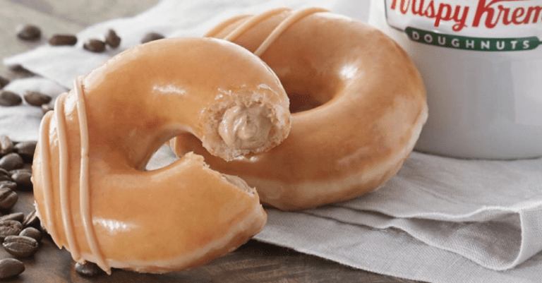 Krispy Kreme is Releasing Coffee Stuffed Glazed Donuts To Start Your Mornings Off Right