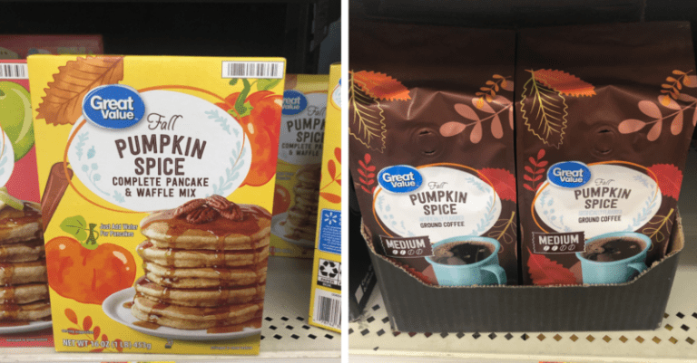 Walmart is Selling Their Own Pumpkin Spice Baking Mixes and Coffee and I Need it All