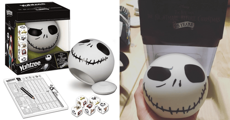 You Can Roll Snake Eyes In This Nightmare Before Christmas Yahtzee