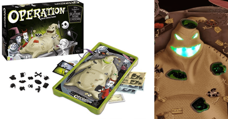 You Can Pull Bugs Out of Oogie Boogie in This Nightmare Before Christmas Operation Game