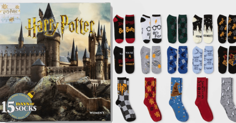 Target is Selling Harry Potter Sock Advent Calendars So You Can Be Cozy for The Holidays