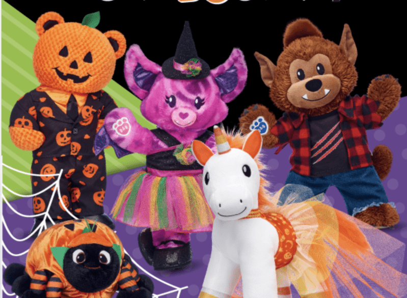 BuildABear Released Their Halloween Collection and I Want Them All