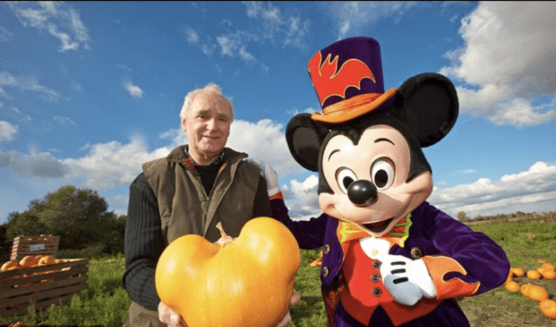Disney Has A Secret Greenhouse Where They Grow Mickey-Shaped Pumpkins and I Need One