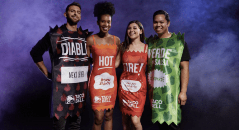 You Can Dress Up Like a Taco Bell Sauce Packet for Halloween and Things Are About to Get Spicy