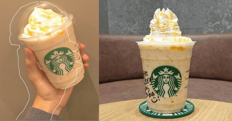 Starbucks Has A Sweet Potato Gold Frappuccino and I Need to Head To Japan Try It