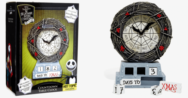 This Nightmare Before Christmas Clock Counts Down To The Holidays and I Need One