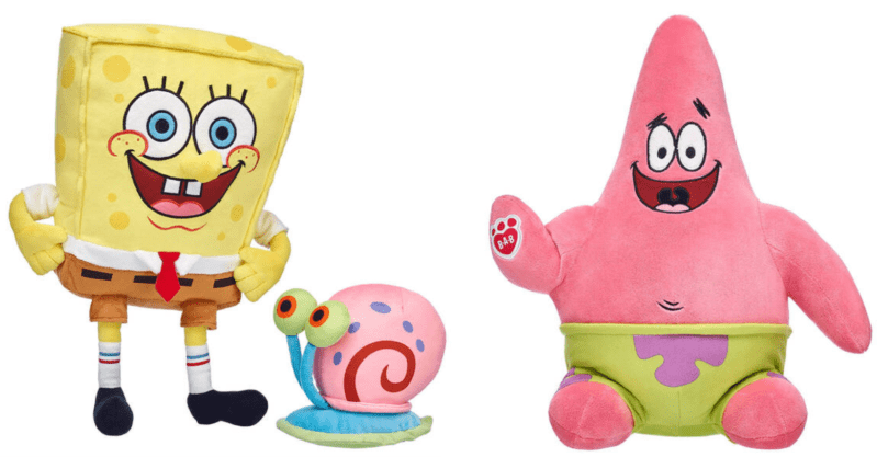 Build-A-Bear Just Released Spongebob Bears And I Need Them All!