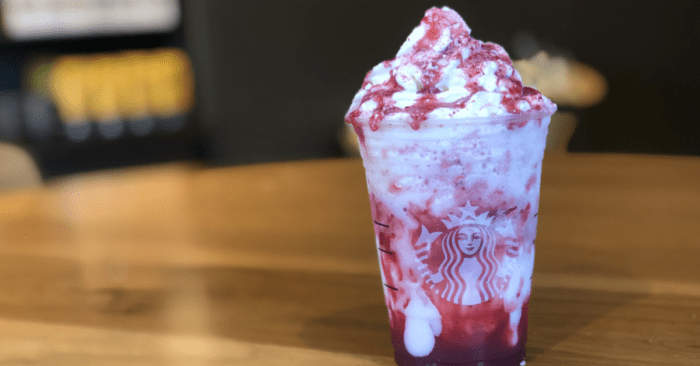 we created the Elf On The Shelf Frappuccino from the starbucks secret menu and it's a kid-friendly sweet treat