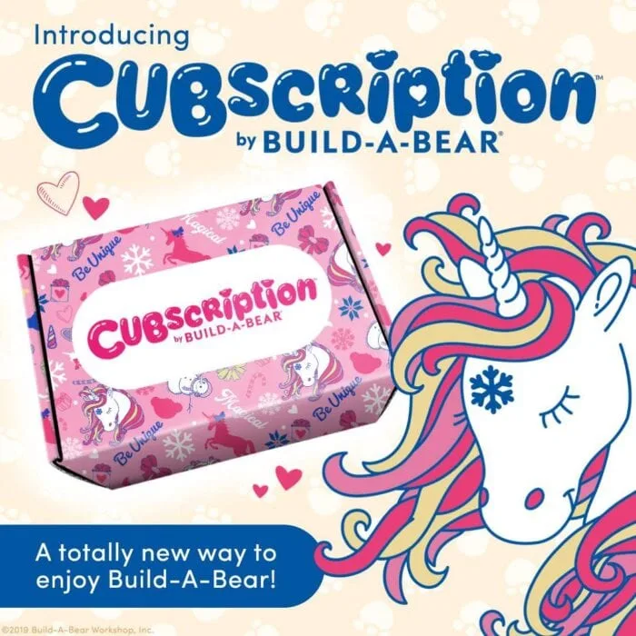 Cubscription Box by Build-A-Bear