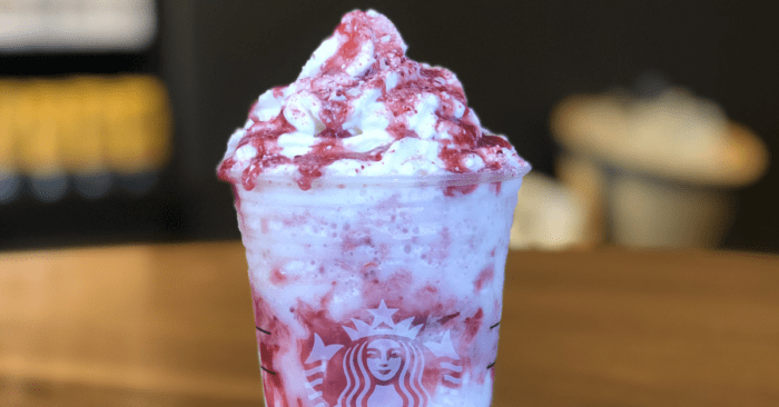 sweet strawberry and vanilla combine to make this sweet Elf On The Shelf Frappuccino from the Starbucks secret menu