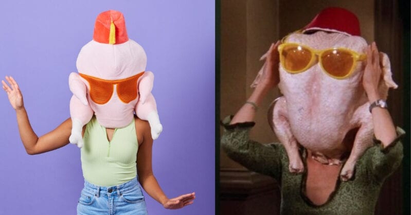 You Can Get A Friends-Themed Turkey Mask for Halloween And It’s The Best Thing EVER