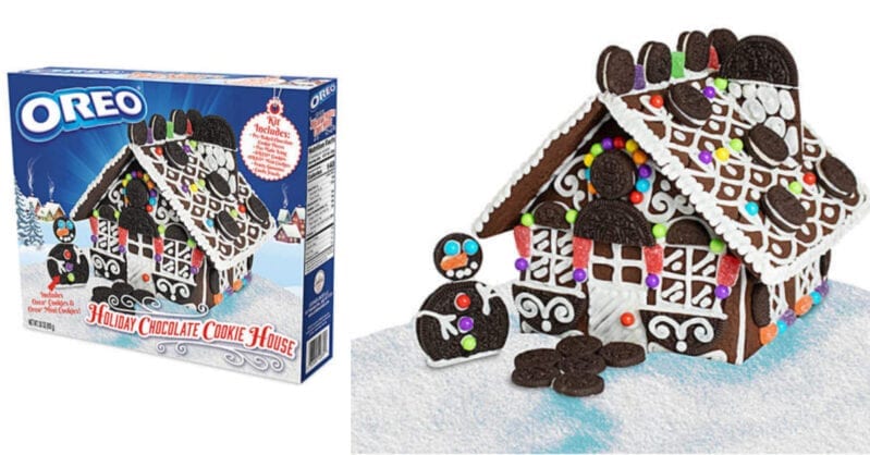 You Can Get an OREO Cookie Gingerbread House and My Mouth is Watering