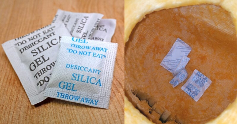 People Are Putting Silica Gel Packets Into Their Pumpkins, Here’s Why