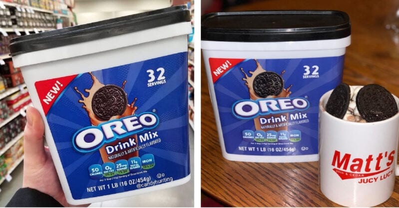 Oreo Drink Mix Exists For That Perfect Cup of Chocolate Milk