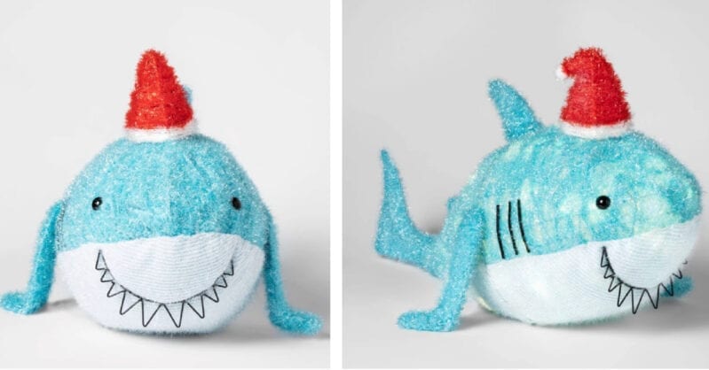 Target is Selling A Light-Up Christmas Shark