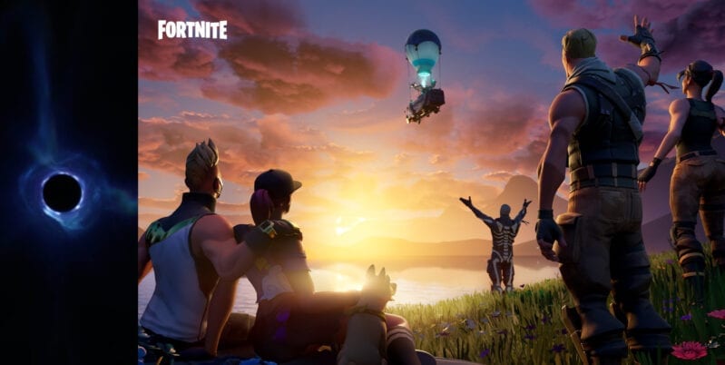 Fortnite is Down After The Season 10 Black Hole and Kids Everywhere are Freaking Out